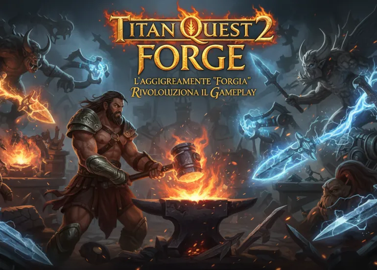 Titan Quest 2: L'Aggiornamento 'Forgia' rivoluziona il gameplay