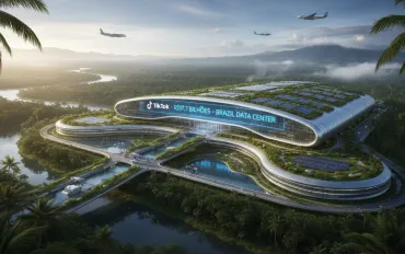 TikTok investe 37,7 miliardi di dollari in un nuovo data center in Brasile