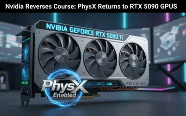 Nvidia fa marcia indietro: PhysX torna sulle RTX 5000