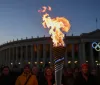 Roma si illumina: Mattarella accende la fiamma olimpica