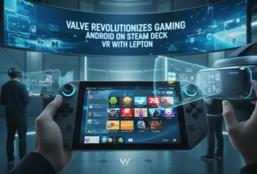 Valve rivoluziona il gaming: Android su Steam Deck e VR con Lepton