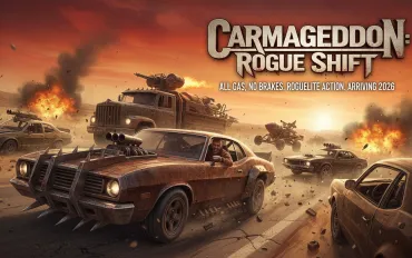 Carmageddon: Rogue Shift, l'azione roguelite a tutto gas arriva nel 2026