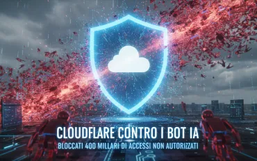 Cloudflare contro i bot IA: bloccati 400 miliardi di accessi non autorizzati
