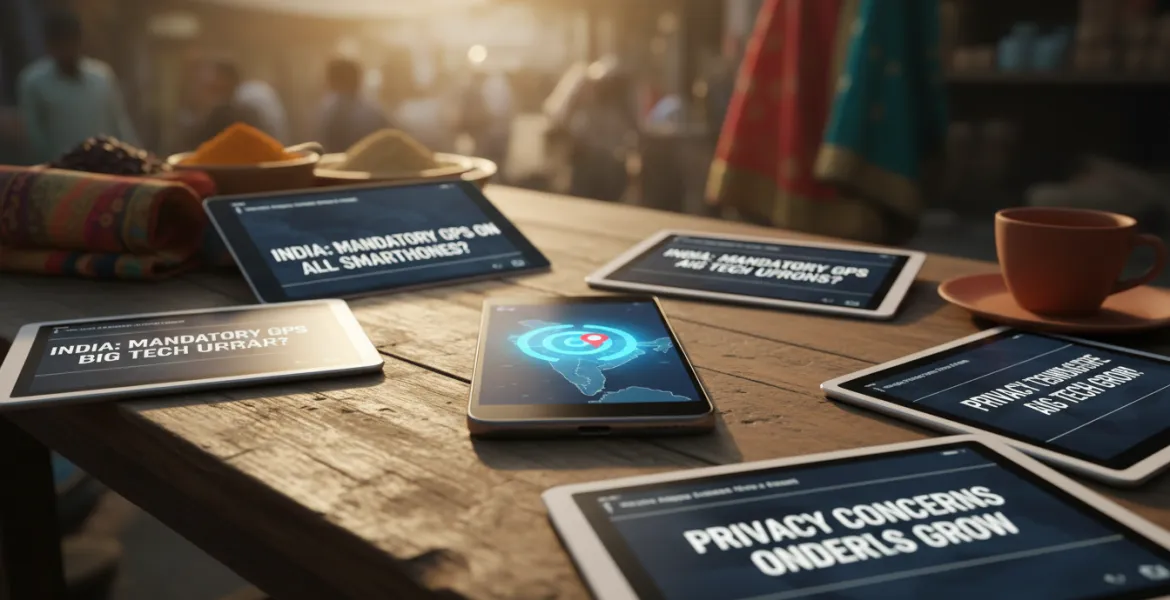 India: Smartphone con GPS obbligatorio? Big Tech in rivolta