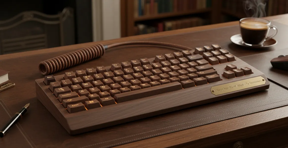 Keychron K2 HE All-Wood: Tastiera meccanica di lusso per veri intenditori
