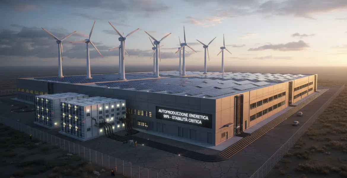 Data center, energia autoprodotta per evitare il collasso