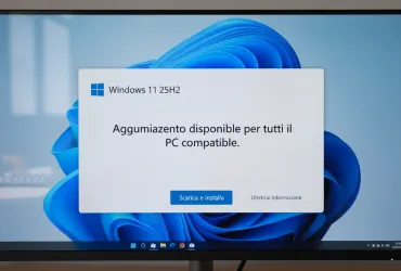 Windows 11 25H2: Aggiornamento disponibile per tutti i PC compatibili