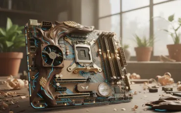 Gigabyte X870E Aero X3D Wood: la scheda madre che unisce tecnologia e natura