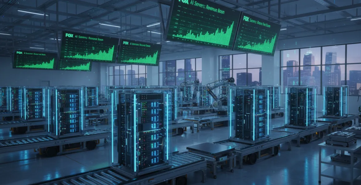 Foxconn cavalca l'onda dell'IA: boom di ricavi grazie ai server AI