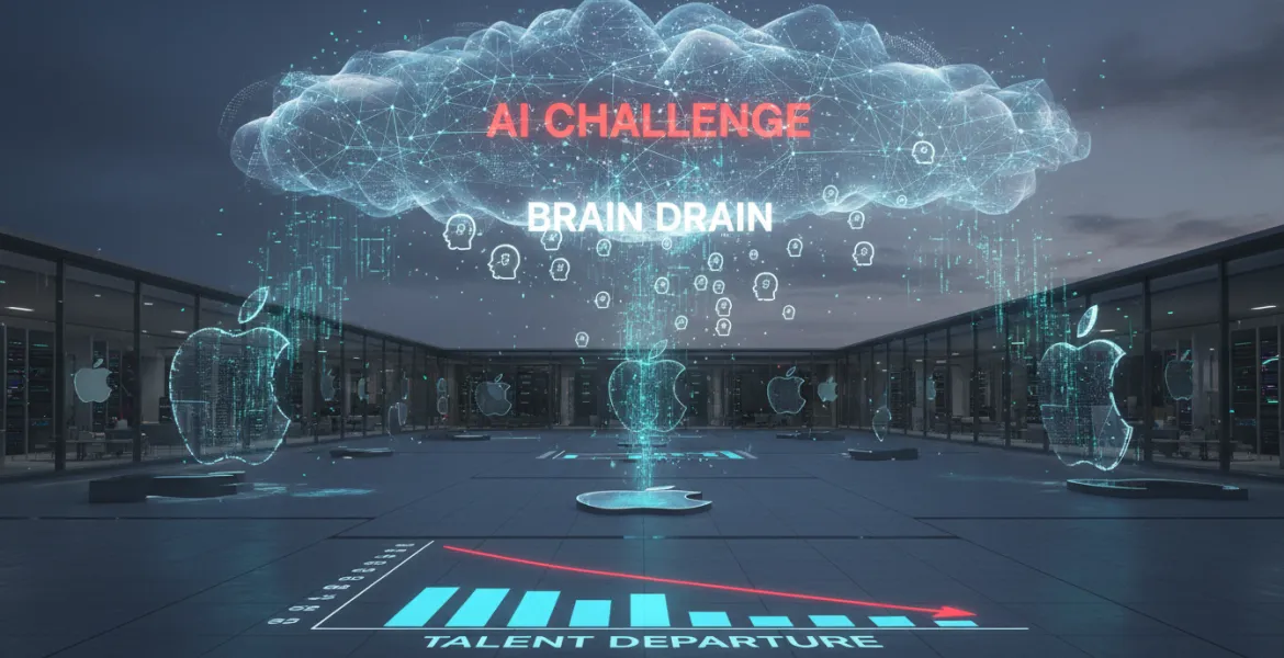 Rivoluzione in Apple: fuga di cervelli e sfida all'IA