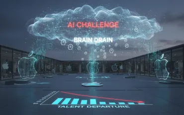 Rivoluzione in Apple: fuga di cervelli e sfida all'IA