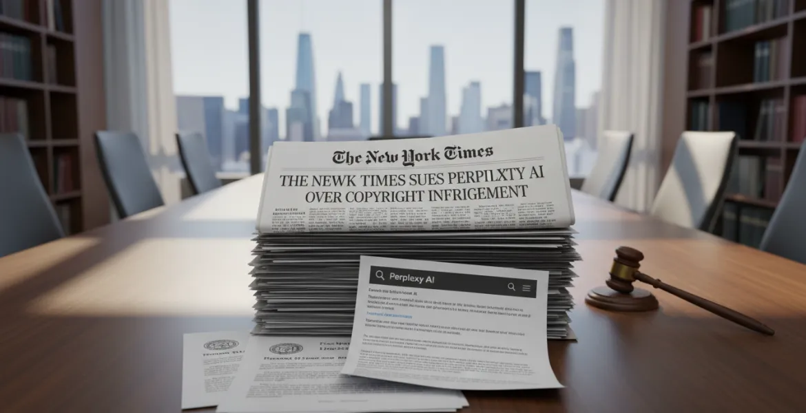 The New York Times fa causa a Perplexity AI per violazione del copyright
