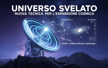 L'Universo svelato da un 'radar': nuova tecnica per misurare l'espansione cosmica