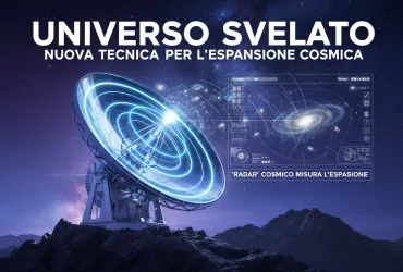 L'Universo svelato da un 'radar': nuova tecnica per misurare l'espansione cosmica