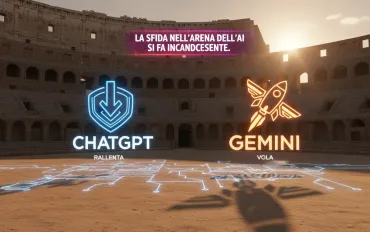 ChatGPT rallenta, Gemini vola: la sfida nell'arena dell'AI si fa incandescente