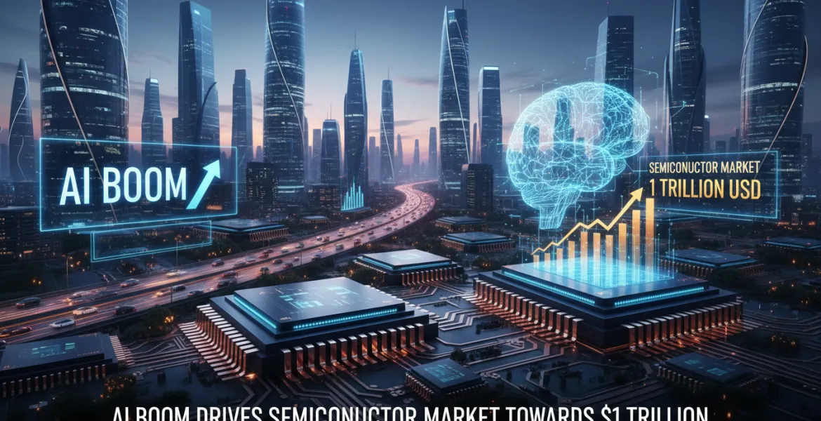 Boom dell'intelligenza artificiale spinge il mercato dei semiconduttori verso 1 trilione di dollari