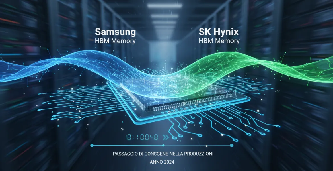 Sorpasso nella memoria HBM: Samsung supera SK Hynix nella produzione
