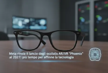 Meta rinvia il lancio degli occhiali ARVR Phoenix al 2027: più tempo per affinare la tecnologia