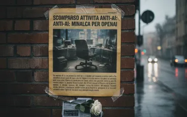 Scomparso attivista anti-AI: minaccia per OpenAI