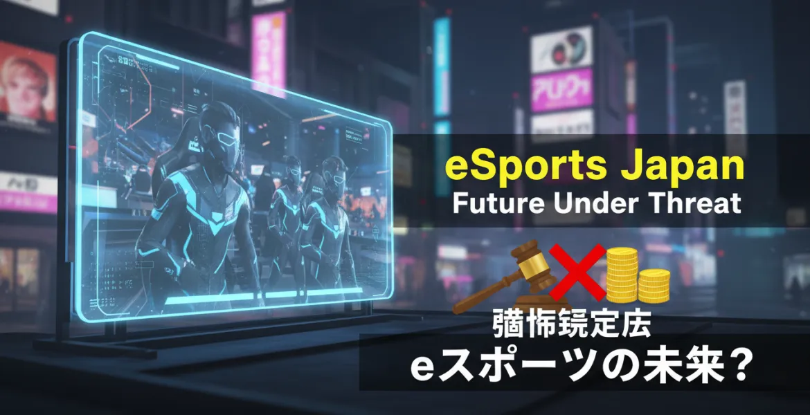 Giappone: il futuro dell'eSport minacciato dalle leggi sul gioco d'azzardo
