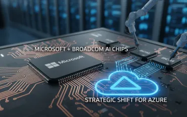 Microsoft punta su Broadcom per i chip AI: svolta strategica per Azure