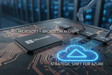 Microsoft punta su Broadcom per i chip AI: svolta strategica per Azure