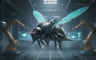 Micro-robot volante: Un 'ape' hi-tech per missioni impossibili