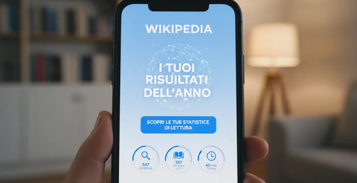 Wikipedia lancia 'I Tuoi Risultati dell'Anno': Scopri le tue statistiche di lettura