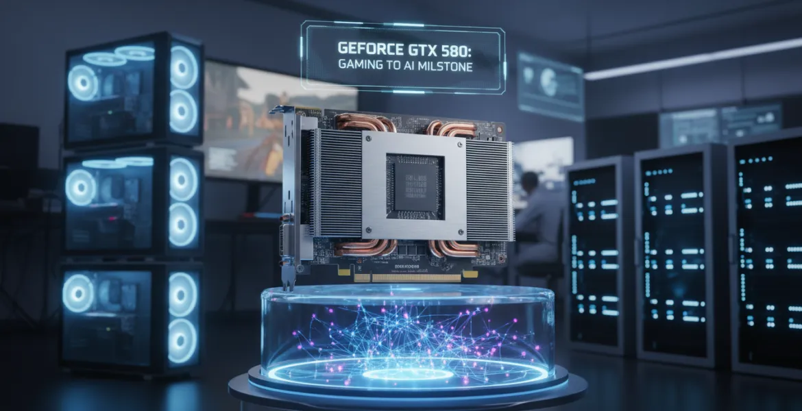 Dalle GPU gaming all'AI: la GeForce GTX 580, pietra miliare dell'intelligenza artificiale