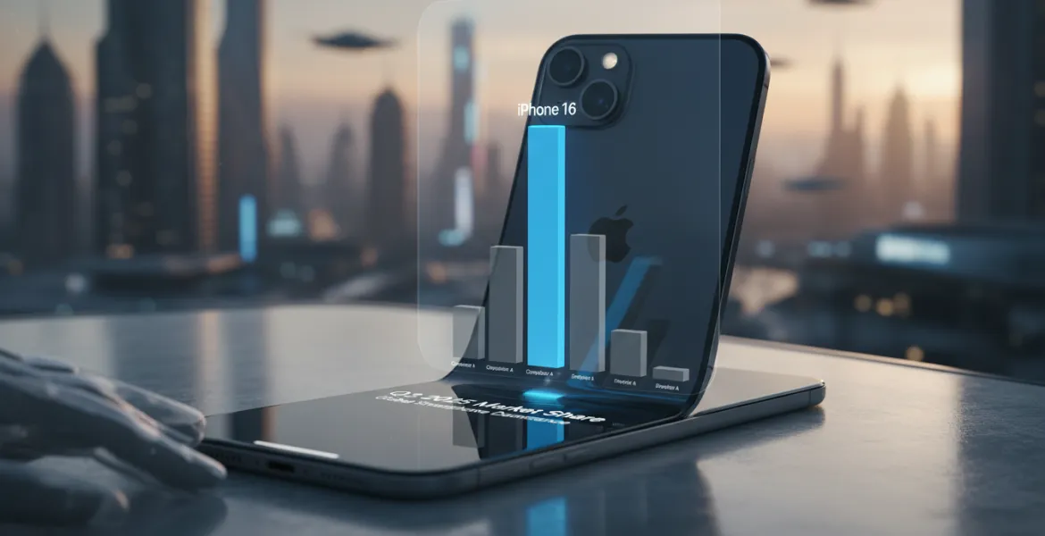 iPhone 16 domina il mercato smartphone nel terzo trimestre 2025