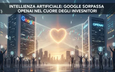 Intelligenza Artificiale: Google sorpassa OpenAI nel cuore degli investitori
