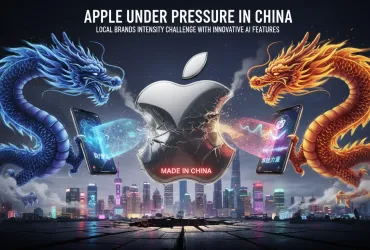 Apple sotto pressione in Cina: I brand locali intensificano la sfida con funzionalità AI innovative