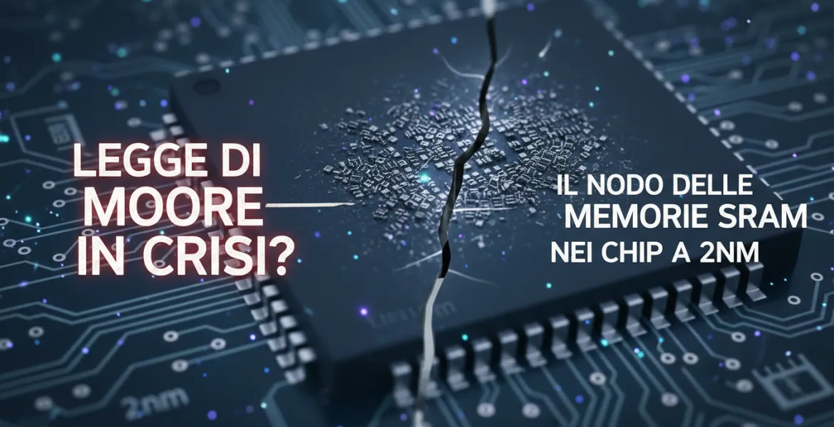 Legge di Moore in crisi? Il nodo delle memorie SRAM nei chip a 2nm