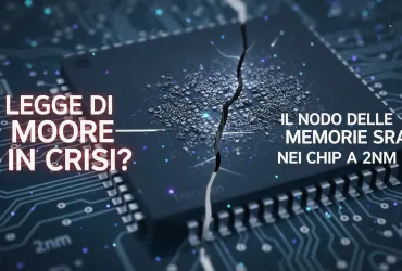 Legge di Moore in crisi? Il nodo delle memorie SRAM nei chip a 2nm