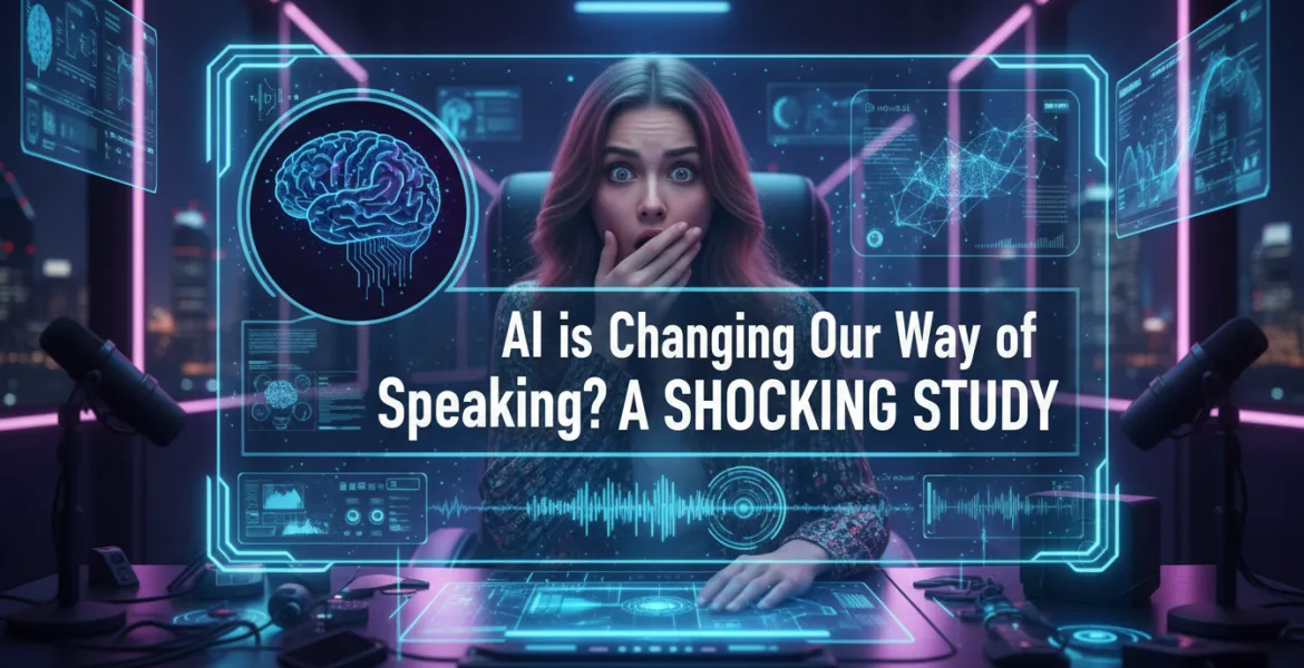 L'Intelligenza artificiale sta cambiando il nostro modo di parlare? Uno studio Shock