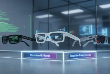 Rivoluzione XR: Google presenta tre prototipi di occhiali futuristici