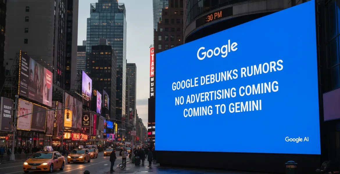 Google smentisce le voci: Nessuna pubblicità in arrivo su Gemini