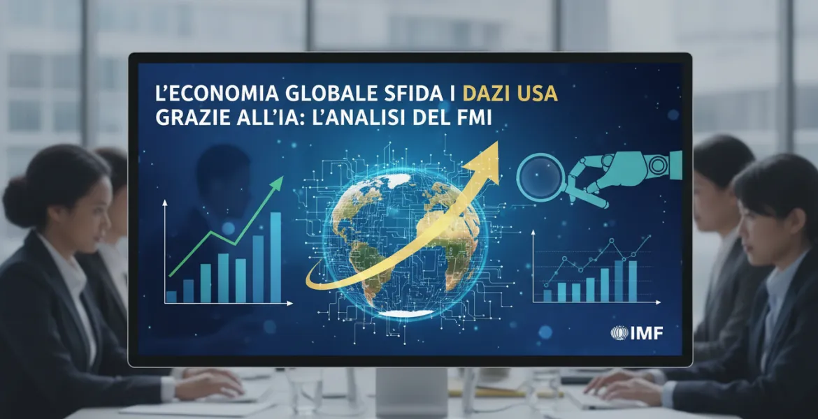 L'economia globale sfida i dazi USA grazie all'IA: l'analisi del FMI
