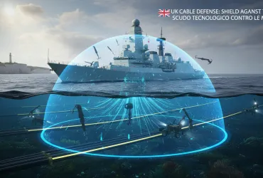Regno unito protegge i cavi sottomarini: Scudo tecnologico contro le minacce