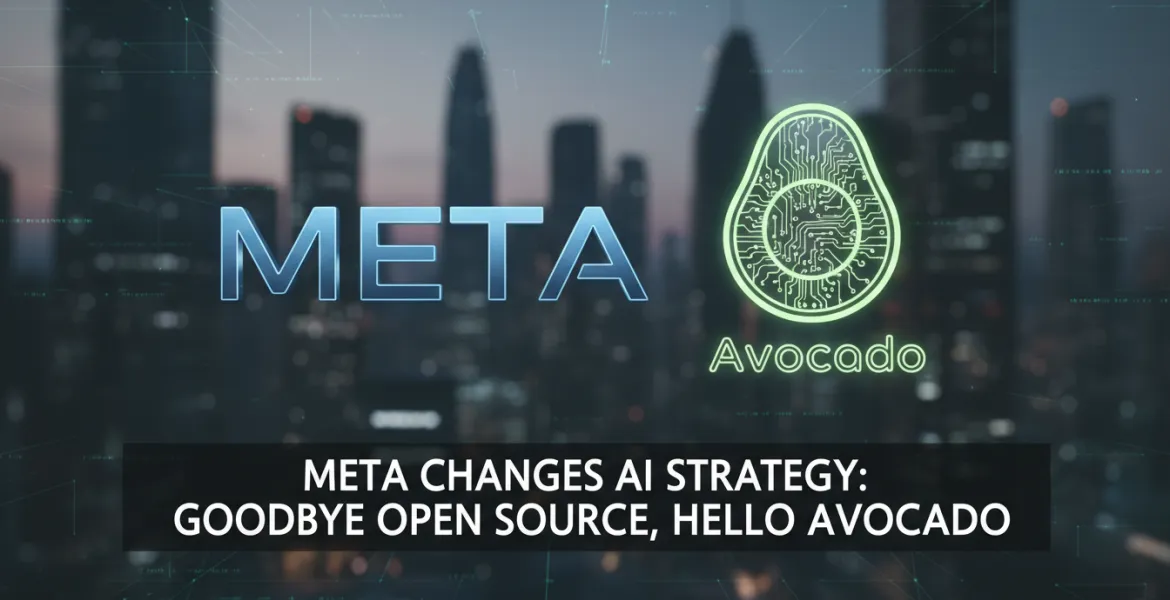 Meta cambia strategia sull'IA: Addio all'open source, arriva Avocado