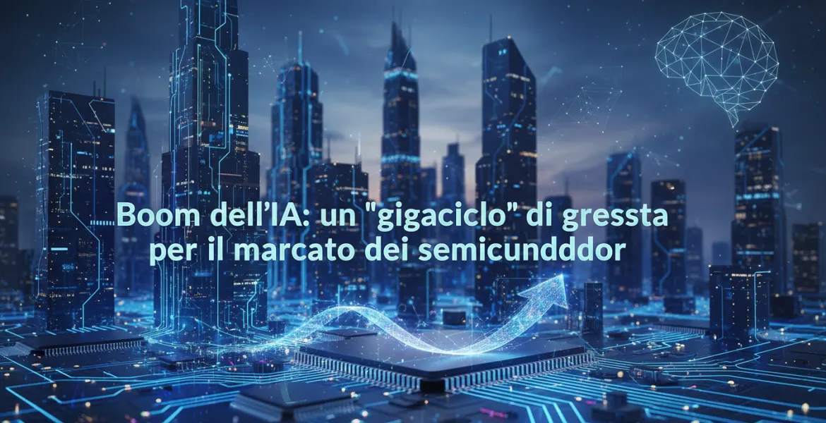 Boom dell'IA: un gigaciclo di crescita per il mercato dei semiconduttori