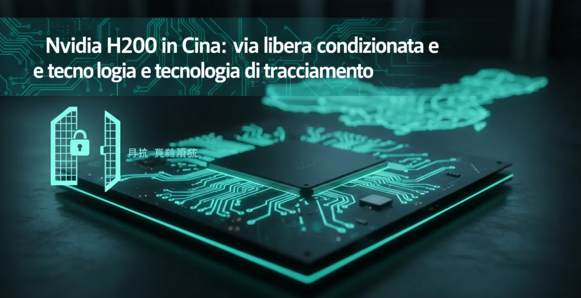 Nvidia H200 in Cina: via libera condizionata e tecnologia di tracciamento