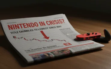 Nintendo in Crisi? Titolo crolla a minimi da maggio
