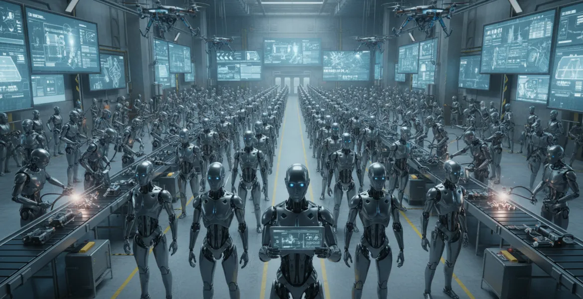 Rivoluzione robotica: Androidi pronti a trasformare le fabbriche