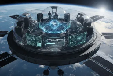Rivoluzione spaziale: Intelligenza artificiale addestra modelli in orbita