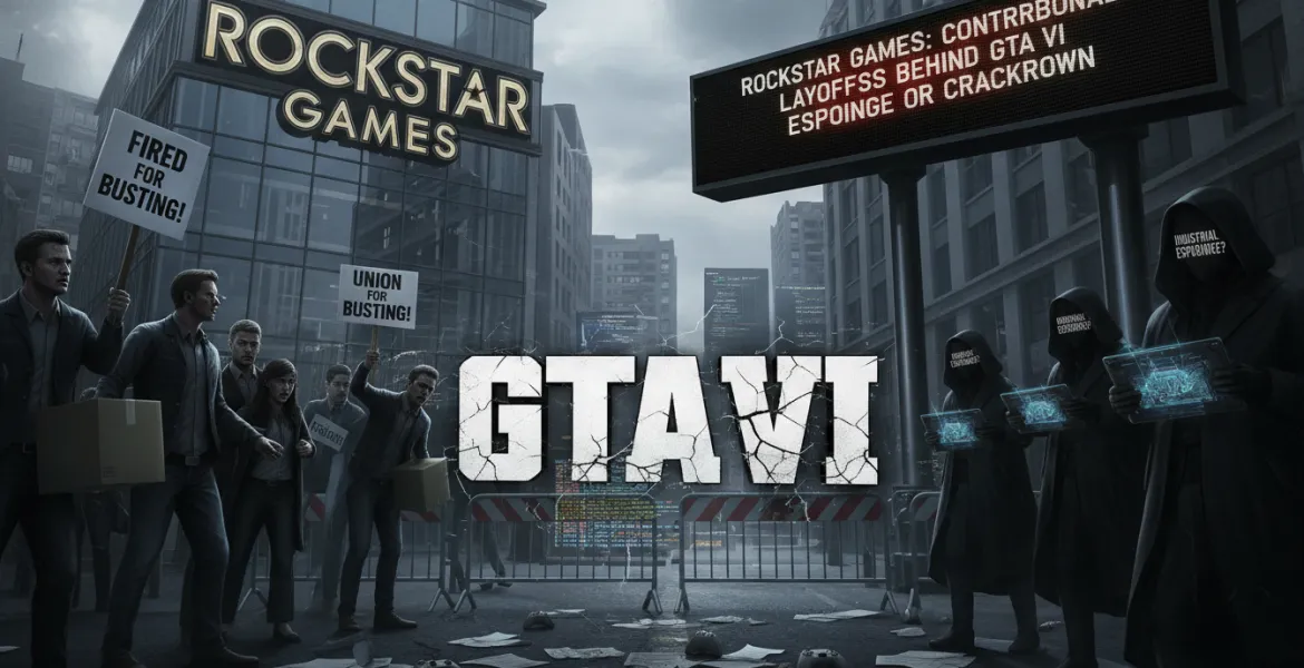 Rockstar Games: Licenziamenti controversi dietro GTA VI, spionaggio industriale o repressione sindacale