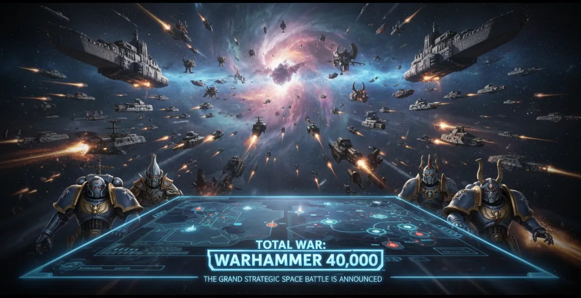 Total War: Warhammer 40,000: L'epica battaglia strategica spaziale è annunciata