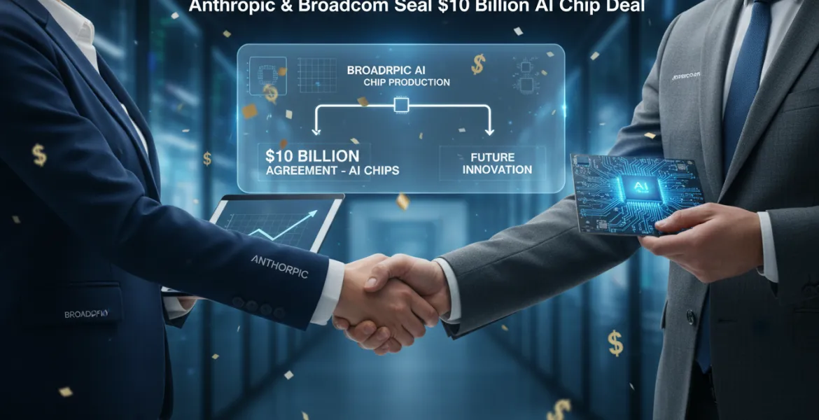 Anthropic svela l'accordo da 10 miliardi di dollari con Broadcom per i chip AI