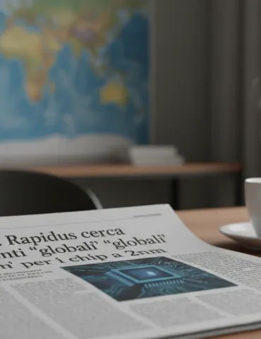 Giappone: Rapidus cerca finanziamenti 'globali' per i chip a 2nm