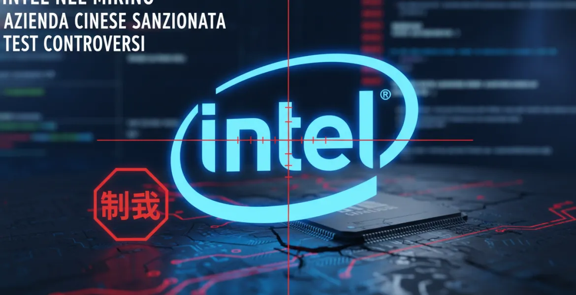 Intel nel mirino per test con azienda cinese sanzionata